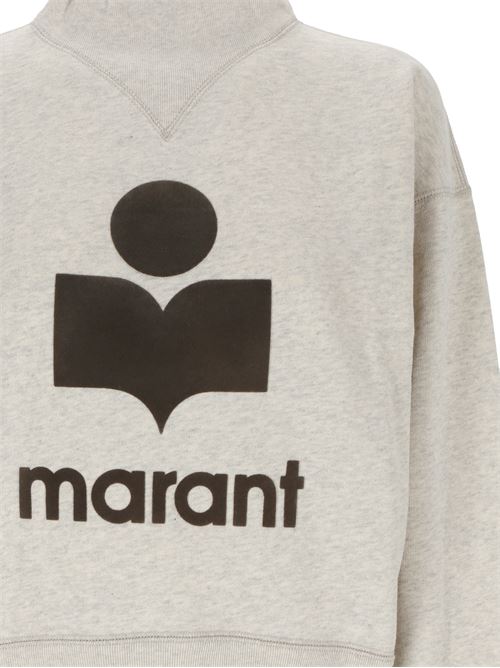 sweatshirt with logo in the front MARANT ETOILE | SW0003FAA1M07EECKI